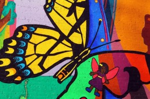 Butterfly Mural Joplin Missouri